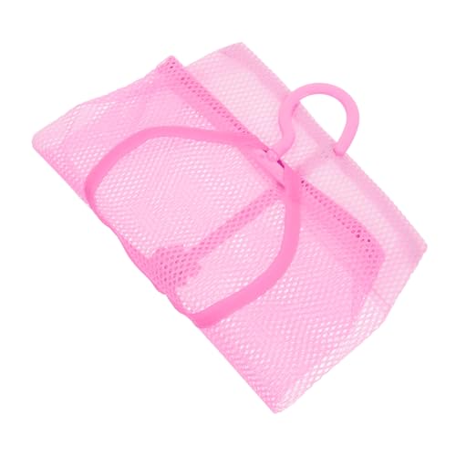 EXQUIMEUBLE Hängende Wäscheklammern Tasche Multifunktionale Mesh Aufbewahrungstasche Für Badezimmer Reise Und Platzsparend Atmungsaktiv Praktischem Haken von EXQUIMEUBLE