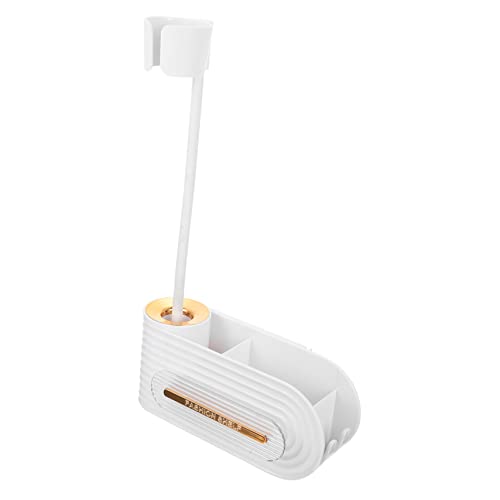 EXQUIMEUBLE Wandmontierter Haartrockner Halter Selbstklebendes Fönregal Stabiler Organizer für Badezimmer Schlafzimmer und Friseursalons Platzsparend und Abnehmbar von EXQUIMEUBLE