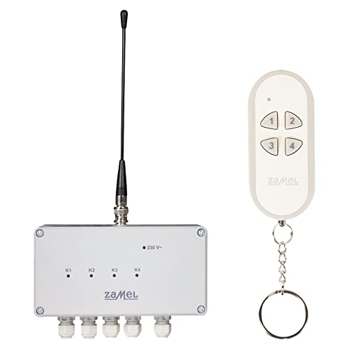 EXTA FREE RWS-311 C/Z RWS 4- Kanal- Funknetzschalter, Set von EXTA FREE