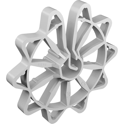 Abstandhalter Betondeckung 30mm hochwertiges Schalungszubehör, Kunststoff - 250 Stück Abstandhalter Betondeckung 30mm hochwertiges Schalungszubehör, Kunststoff - 250 Stück von EXTE