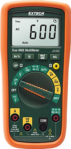 Extech EX350 Professionelles Multimeter mit TRMS und NCV-Detektor von EXTECH