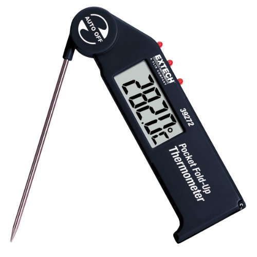 Extech Klappbares Taschen-Thermometer mit einstellbarer Sonde, 1 Stück, 39272 von EXTECH