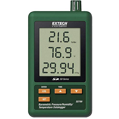 Extech Luftdruck-, Feuchte- und Temperatur-Datenlogger, 1 Stück, SD700 von EXTECH