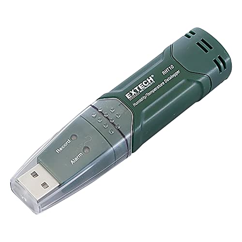 Extech Luftfeuchte- und Temperatur-USB-Datenlogger, 1 Stück, RHT10 von EXTECH