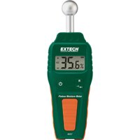 MO57 Materialfeuchtemessgerät Messbereich Baufeuchtigkeit (Bereich) 0.1 bis 99.9 % vol Messb - Extech von EXTECH