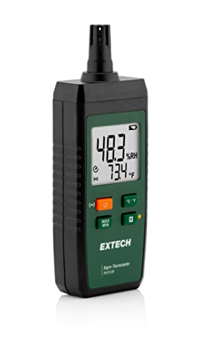 Extech RH250W Kabelloses Bluetooth-Hygro-Thermometer mit App-Konnektivität, professionelles Feuchtigkeits- und Temperaturmessgerät für HLK, Renovierung, Gebäudeinspektion von EXTECH