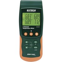 SDL200 Temperatur-Messgerät -199 - +1700 °c Fühler-Typ k, j, t, e, r, s, Pt100 Datenlogger-F - Extech von EXTECH