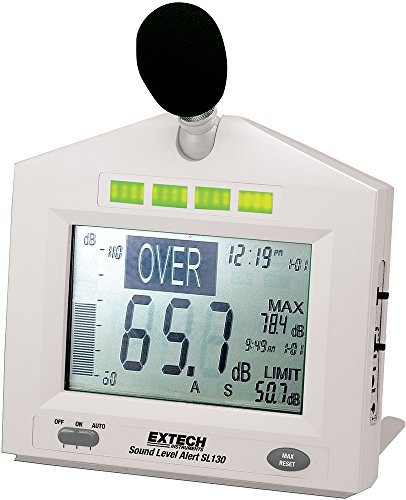 Extech SL130W Schallpegelmessgerät mit Alarm von EXTECH
