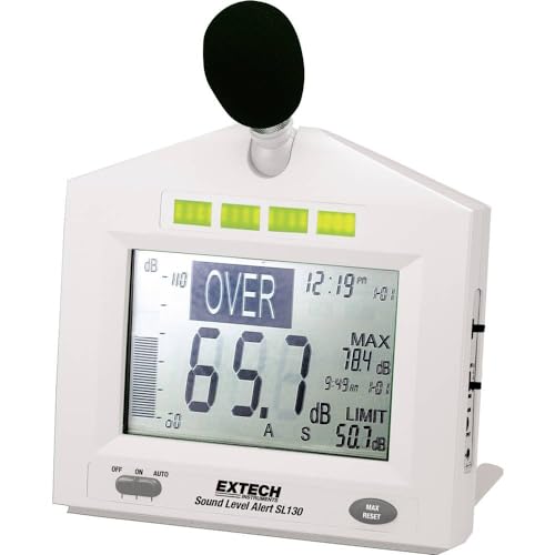 Extech SL130W Schallpegelmessgerät mit Alarm von EXTECH
