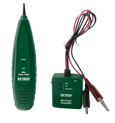 Extech Kabel-Prüfgerät und Tongenerator, 1 Stück, TG20 von EXTECH