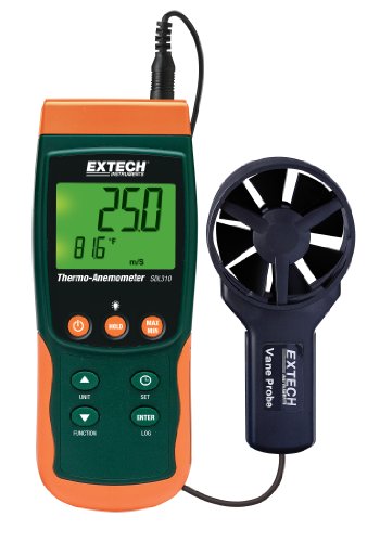 Extech Thermo-Anemometer/Datenlogger, 1 Stück, SDL310 von EXTECH