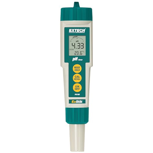 Extech Wasserdichtes pH-Messgerät, 1 Stück, PH100 von EXTECH