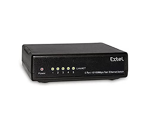 EXTEL 400155 Mini-Switch 200 m, schwarz von EXTEL