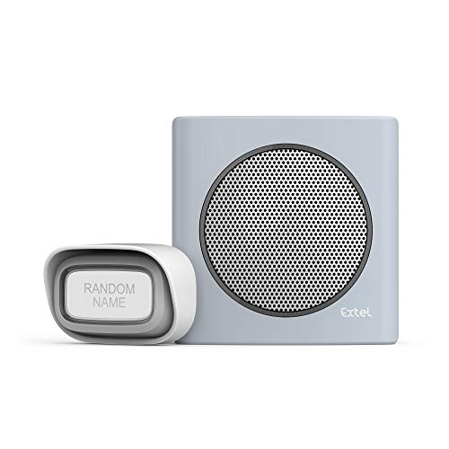 EXTEL diBi Flash Soft Grey Funk Türklingel, bis zu 200m Reichweite EXTEL diBi Flash Soft Grey Funk Türklingel, bis zu 200m Reichweite von EXTEL