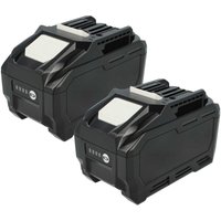 2x Akku kompatibel mit Makita 40V max xgt, DF001G, CF001G, GA013G, GA005G, GA003G, GA011G Werkzeug (6000 mAh, Li-Ion, 20 v) - Extensilo von EXTENSILO