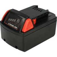 EXTENSILO Akku kompatibel mit Milwaukee M18 CCS66-0X, CCS66-502X, CCS66-902X, CDD Elektrowerkzeug (5000 mAh, Li-Ion, 18 V) von EXTENSILO