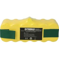 Extensilo - 1x Akku kompatibel mit Auto Cleaner Intelligent Floor Vac M-488 Saugroboter (3300 mAh, 14,4 v, NiMH) von EXTENSILO