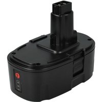 Extensilo - 1x Akku kompatibel mit Dewalt DCD959KX, DCD950VX, DCD959VX, DCD940KX, DCD950KX, DCD950B Werkzeug (5000 mAh, Li-Ion, 18 v) von EXTENSILO