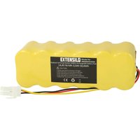 1x Akku kompatibel mit Samsung Navibot VCR8855L3A Silencio, VCR8855, VCR8848, VCR8849, VCR8850 Staubsauger (3500 mAh, 14,4 v, NiMH) - Extensilo von EXTENSILO