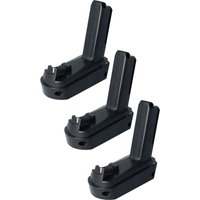 Extensilo - 3x Akku kompatibel mit Festool txs Li, txs 2.6 Li Set Elektrowerkzeug (2500 mAh, Li-Ion, 10,8 v) von EXTENSILO