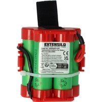 Extensilo - Akku kompatibel mit Gardena Robotic R75Li 2015, R75Li 2016, R75Li 2017, R75Li 2018 Rasenroboter Rasenmäher (3000mAh, 18V, Li-Ion) von EXTENSILO
