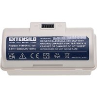 Akku kompatibel mit iRobot Braava Jet M6134, 245, 244, 250, 241, M6, 240, M6110 Home Cleaner Heimroboter (5300 mAh, 3,6 v, Li-Ion) - Extensilo von EXTENSILO