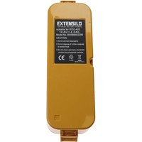 Akku kompatibel mit iRobot Roomba FloorVac 400, Intelligent Robotic M-288 Staubsauger (4500mAh, 14,4V, NiMH, Gelb) - Extensilo von EXTENSILO