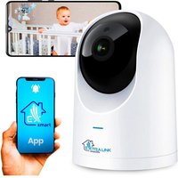 Extraflame - Extralink smart life homeeye ip camera ptz, wi-fi, 2.5k, 4mp, ninera von EXTRAFLAME