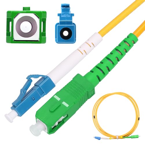 EXTRALINK PATCHCORD SC/APC-LC/UPC SM G.657A SIMPLEX, Glasfaserkabel 2M, Lichtleiterkabel, FTTH-Netze, LAN, WAN, WDM-Systeme, Glasfaser, LWL Kabel,PVC Lichtwellenleiterkabel EXTRALINK PATCHCORD SC/APC-LC/UPC SM G.657A SIMPLEX, Glasfaserkabel 2M, Lichtleiterkabel, FTTH-Netze, LAN, WAN, WDM-Systeme, Glasfaser, LWL Kabel,PVC Lichtwellenleiterkabel von EXTRALINK