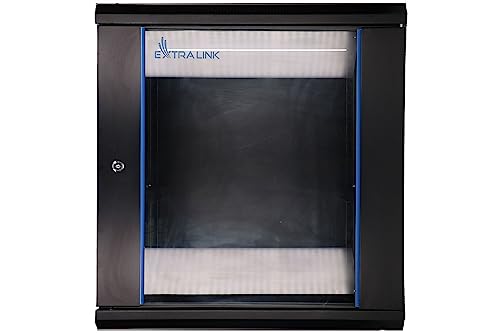 Extralink EX.7256 Regal 12U Wandmontage, Schwarz von EXTRALINK
