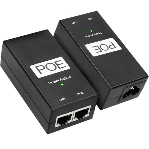 Extralink POE-24-24W G, PoE Injector Gigabit, 24V, 1A, 24W, einschließlich Kabel, 10/100/1000, Kurzschluss- und Überspannungsschutz, Zwei RJ-45 Ports, PoE Adapter, PoE Injektor, Passive Extralink POE-24-24W G, PoE Injector Gigabit, 24V, 1A, 24W, einschließlich Kabel, 10/100/1000, Kurzschluss- und Überspannungsschutz, Zwei RJ-45 Ports, PoE Adapter, PoE Injektor, Passive von EXTRALINK