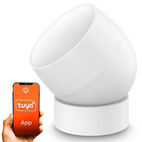 Extralink Smart Life Motion PIR Sensor, Bewegungsmelder, Alarmanlage Haus, Smart House, Erstellung von Szenarien, ZigBee Protokol und Tuya App, 360 Grad Einstellung, Pyroelektrischer Sensor von EXTRALINK