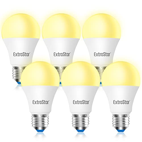 EXTRASTAR E27 LED Birne, 960 Lumen, 6er Pack 10W (3000k) von EXTRASTAR
