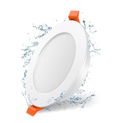 EXTRASTAR LED Einbaustrahler Flach LED Spots Strahler Deckenspots Deckenstrahler für Badezimmer Küche Wohnzimmer, 24W 6500K Kaltweiß 1 Stk. von EXTRASTAR