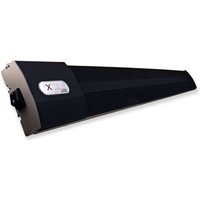 Extremeline - HeatZone schwarz Keramik Dunkelstrahler 2400 w mit Steuerungssystem Heizstrahler von EXTREMELINE