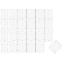 EXTRON Modellbau Scharnierplättchen Rechteckig Faserstoff (L x B) 25mm x 20mm 24St. von EXTRON Modellbau