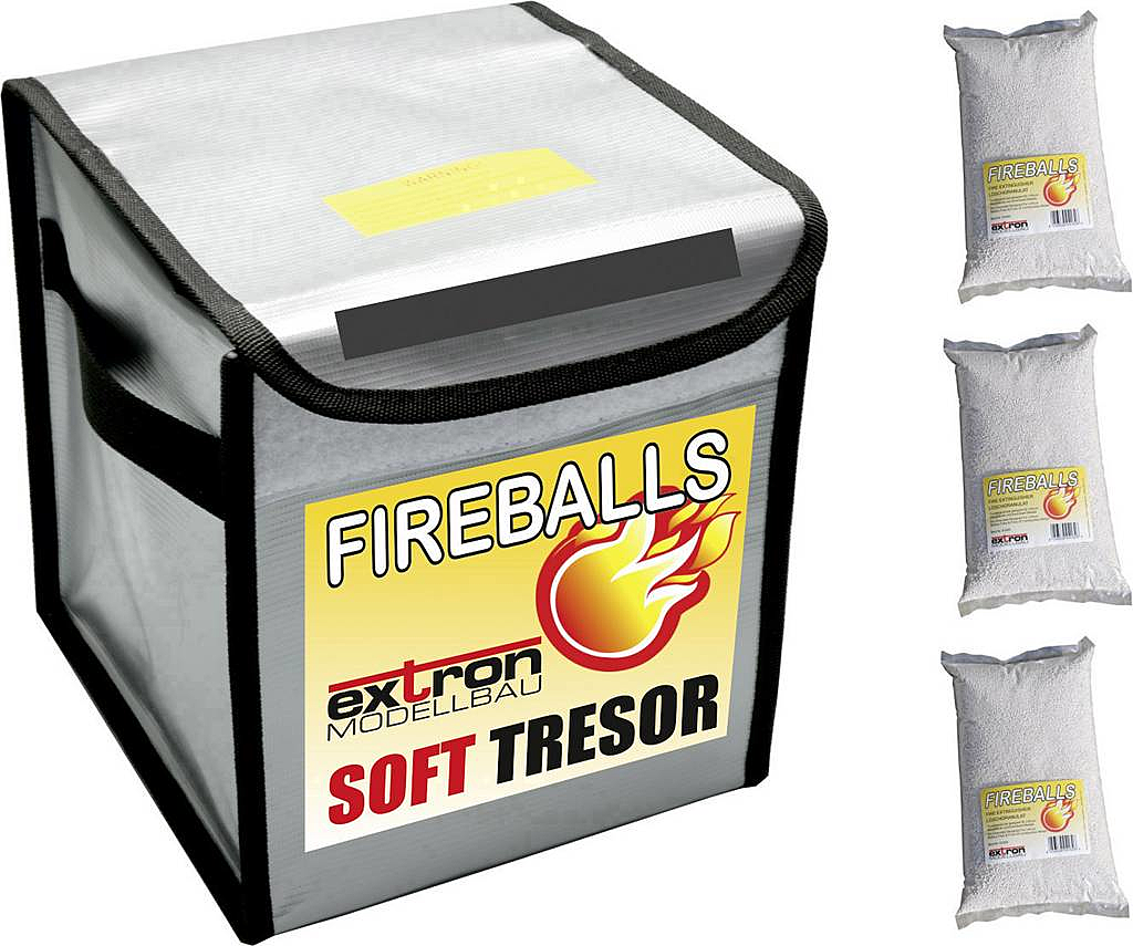 B-Ware Extron Fireballs Soft Tresor Modellbau Li Po Safety Bag Aufbewahrung Transport von EXTRON