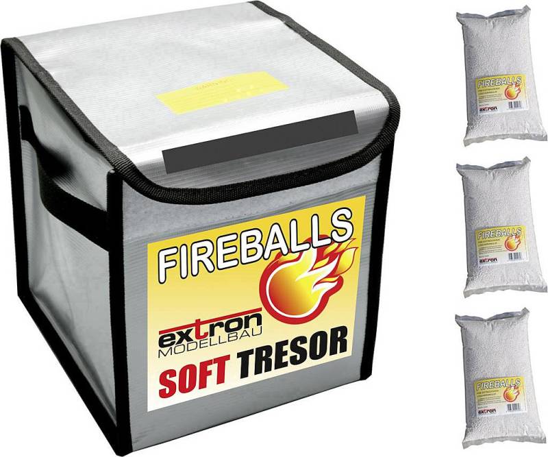 B-Ware Extron Fireballs Soft Tresor Modellbau Li Po Safety Bag Aufbewahrung Transport von EXTRON