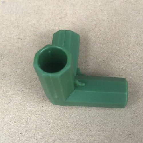 11 mm Gartenrahmenverbinder für Rohrmontage und Gartenstrukturunterstützung, robuste Kunststoffverbinder für Gewächshaus- und Blumenstabstabilität, 20 Stück (A) von EXTRWORY