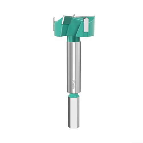 1660 mm 3-schneidige Holzbearbeitungs-Lochöffner-Bits mit Sechskantschaft für Holz, Kunststoffe, Sperrholzbohranwendungen (30 mm) von EXTRWORY