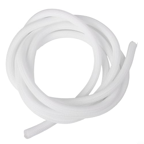 3 Meter Kabelschlauch mit feuerfesten Eigenschaften für sichere Drahtorganisation (weiß) von EXTRWORY