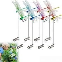 3D Libelle Hut Clips 8 Stück ideal für den Außenbereich und Insektenschutz von EXTRWORY