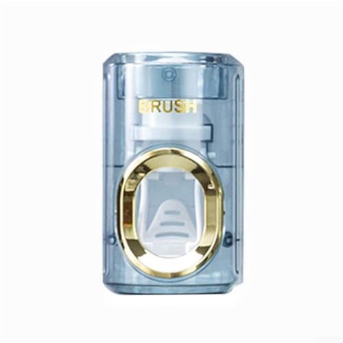 Automatischer Zahnpasta-Quetsch-Halter, Wandmontage für mühelose Badezimmer-Organisation (blau) von EXTRWORY