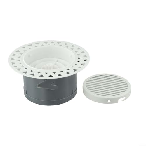 Deckendiffusor-Grillabdeckung, rund, für Wandabluftventilatoren, entwickelt zur Verbesserung der Luftzirkulation in Badezimmern und Küchen (100 mm) von EXTRWORY