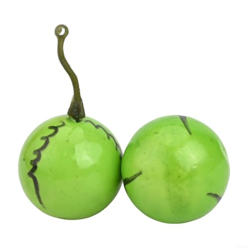 Deko Fake Obst Set 10 Lebensechte Kunstfrüchte für Haus und Küche Tisch Ornamente (Wassermelone) von EXTRWORY
