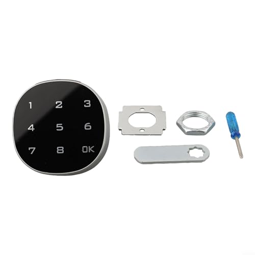 Digitales elektronisches Schloss aus Zinklegierung mit Touchscreen-Schnittstelle für Schränke und Briefkästen, einfache Zugangslösung (20 mm) von EXTRWORY