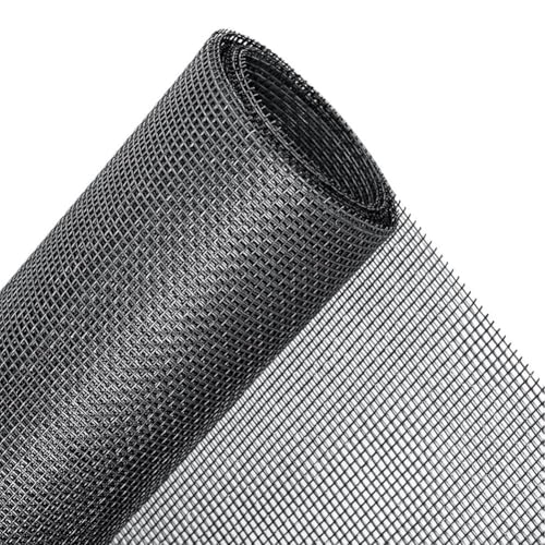 Drainage-Mesh-Pad für rechteckige Blumentöpfe, 50 Stück, Anti-Auslauf-Lösung, um Wurzelfäule zu verhindern (schwarz) von EXTRWORY