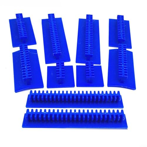 EXTRWORY 10 Stück Dellen Reparatur Werkzeug Set für Auto Dent Remover Hagel Shaping Puller Blau Abnehmbare Laschen Externe Unterstützung für Auto Body DIY von EXTRWORY