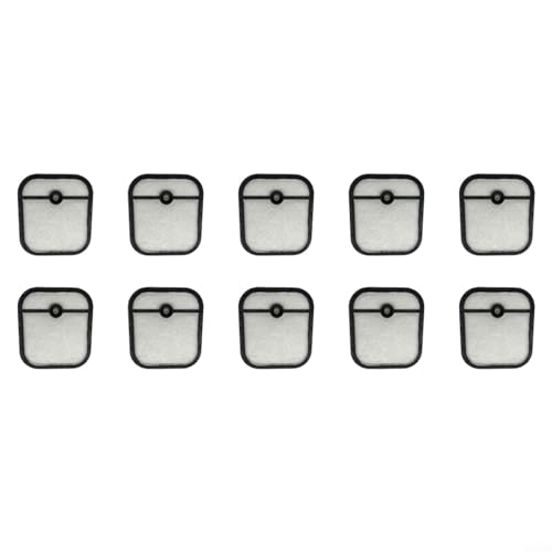 EXTRWORY 10 Stück Luftfilter kompatibel mit BCZ260TS BCZ230TS BCZ3060TS BCZ2460S BCZ2650S Ersatz 528074701 für Rasentrimmer EXTRWORY 10 Stück Luftfilter kompatibel mit BCZ260TS BCZ230TS BCZ3060TS BCZ2460S BCZ2650S Ersatz 528074701 für Rasentrimmer von EXTRWORY