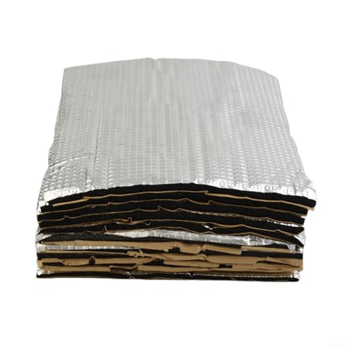 EXTRWORY 10 Stück schalldichte und stoßdämpfende Pads 5 mm * 18 * 25 cm,Lkw Sound Trittschalldämmung Dämpfung Matte Silber 250mm X 180mm 250mm x 180mm Teile EXTRWORY 10 Stück schalldichte und stoßdämpfende Pads 5 mm * 18 * 25 cm,Lkw Sound Trittschalldämmung Dämpfung Matte Silber 250mm X 180mm 250mm x 180mm Teile von EXTRWORY